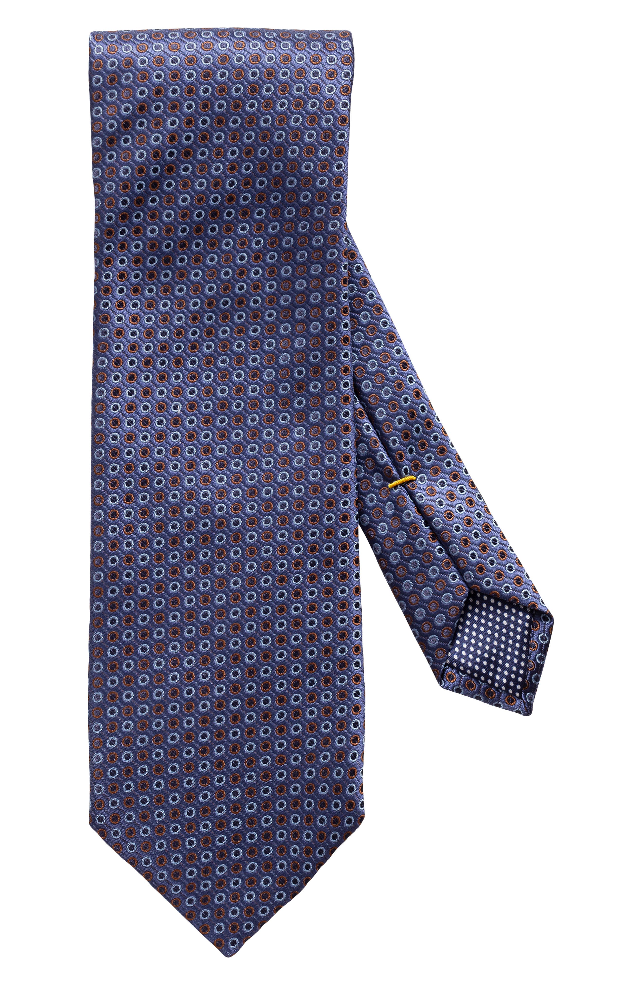 KIRKLAND Mens 100% Silk NECK TIE Italian Handcrafted BLUE Check Block Gift Boxed KIRKLAND Mens 100% Silk NECK TIE Italian Handcrafted BLUE Check Block Gift Boxed
